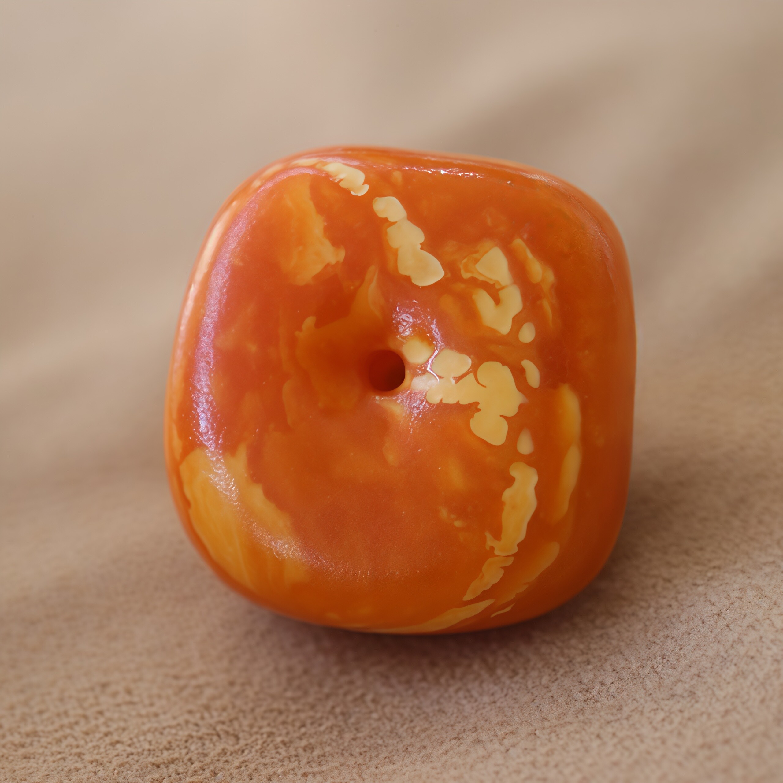 正品天然俄料蜜蜡老花蜡妖花纹老蜡扣子吊坠挂件男女款珠宝饰品