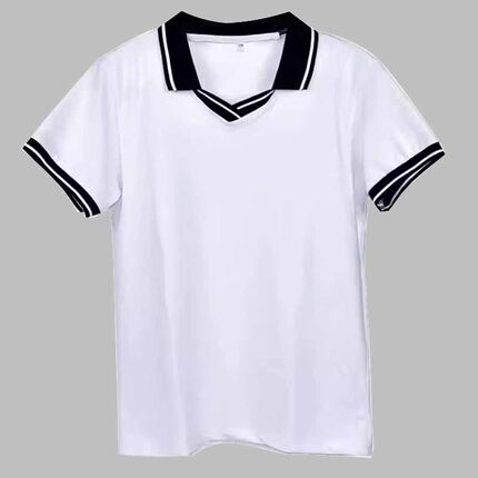 天津新款华高小学全棉校服上衣服装男女学生白色短袖运动休闲装