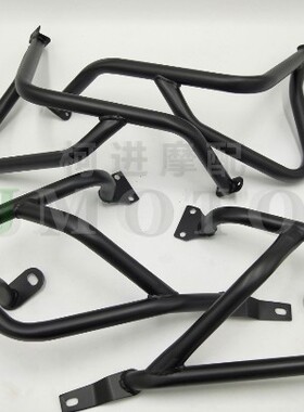 适用于川崎异兽KLE650 15-19年 VERSYS650上下保险杠护杠防摔架