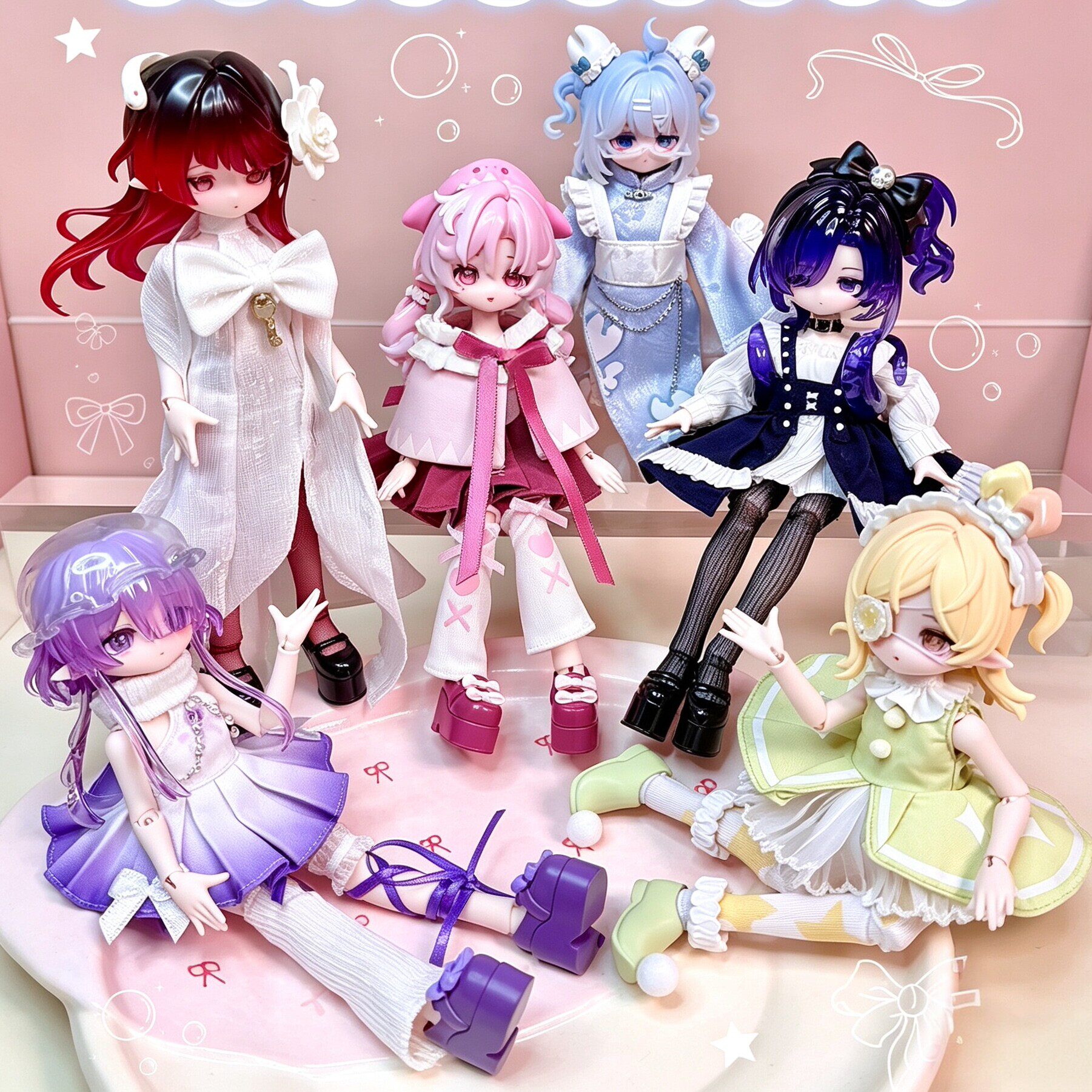 COME4FREE米甜海洋宝石二代BJD