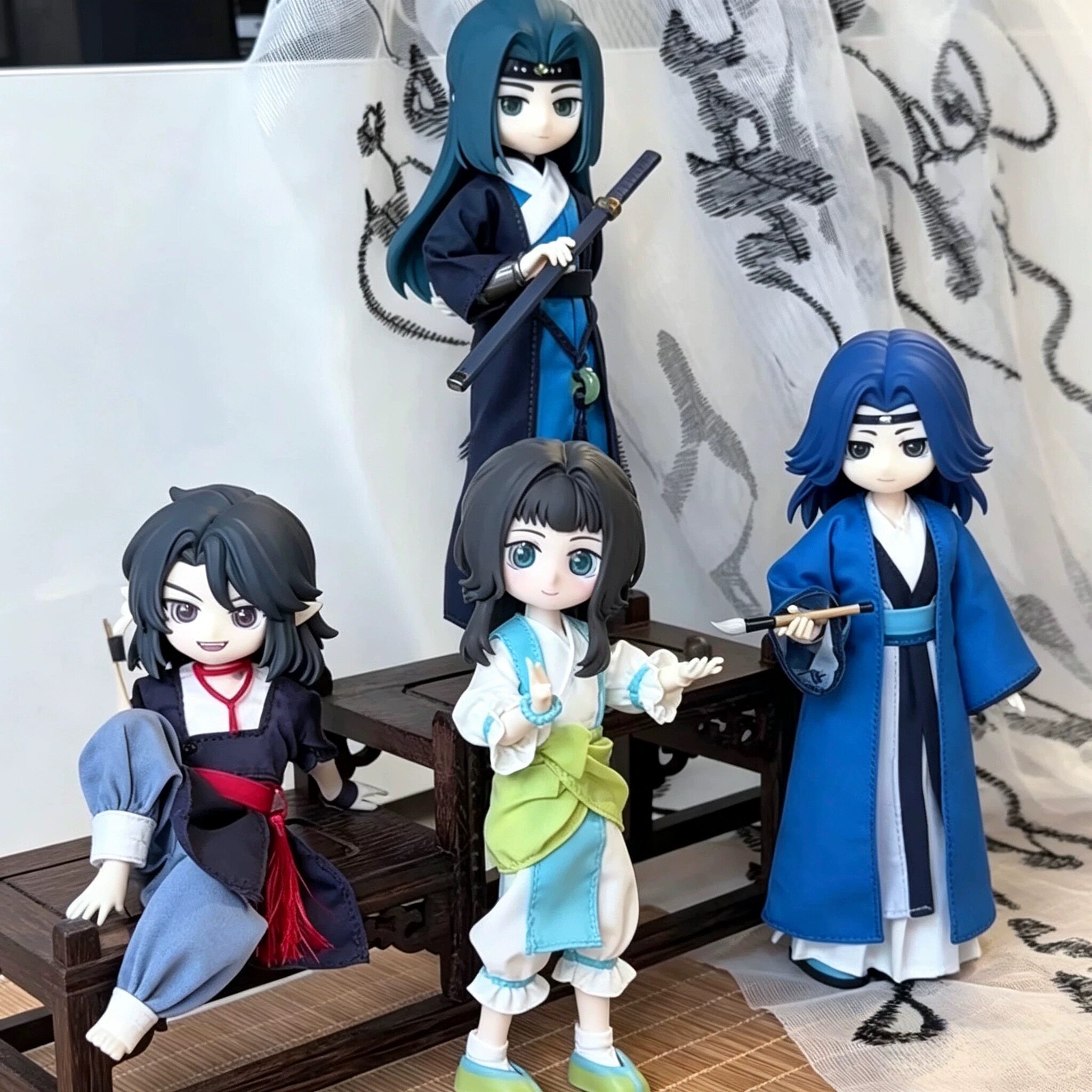 SIMONTOYS罗小黑蓝溪镇系列BJD