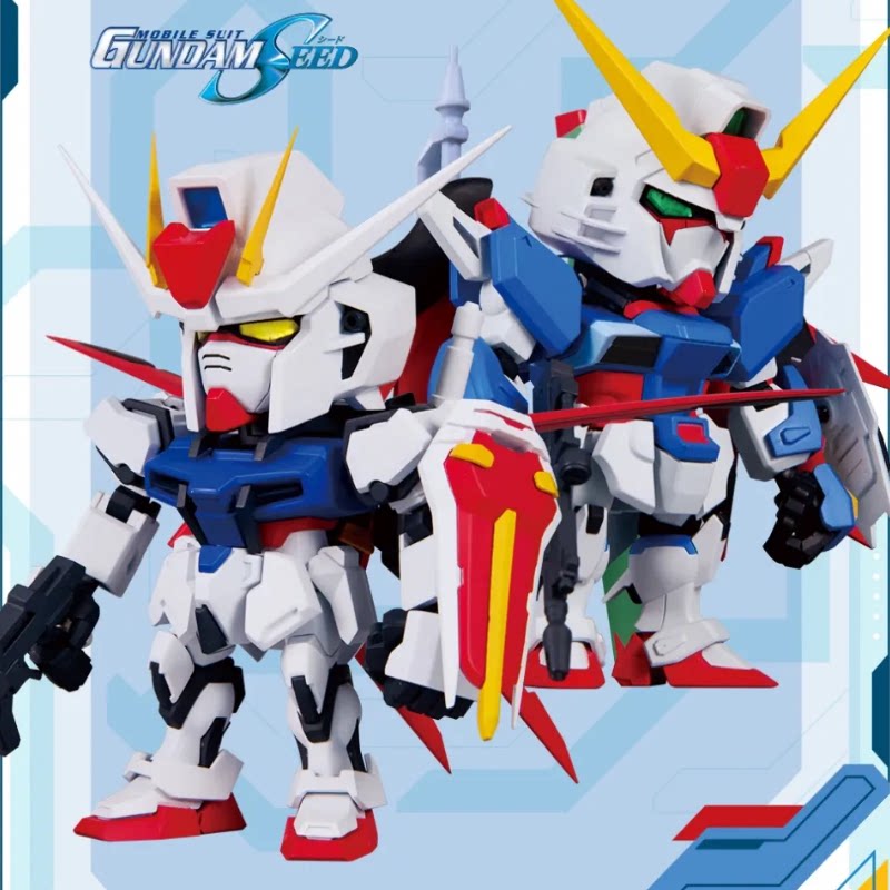 万代QMSVGUNDAM命运高达盲盒图片
