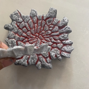 七龙珠海贼王火影忍者裂纹石头地台底座树脂实心岩浆场景diy自制