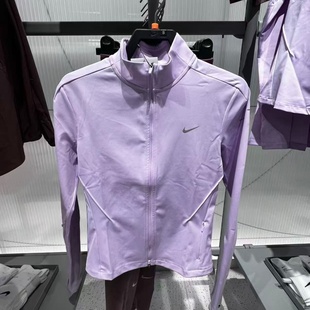 Nike耐克女装外套2026春跑步训练立领修身速干夹克IB1999-511