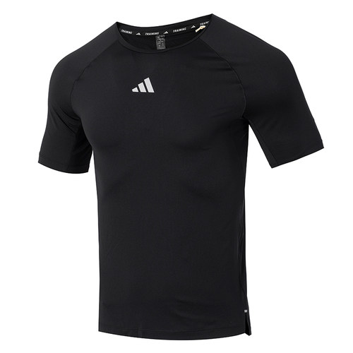 Adidas阿迪达斯GYM+ TEE 男子运动健身短袖圆领T恤IP2310