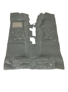 适配三菱猎豹帕杰罗V31V33V43Q6奇兵黑金刚2030地毯脚垫隔音地胶