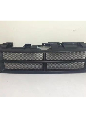 适配三菱帕杰罗V73V77V93V97改装中网飞腾黑武士熏黑色鬼面罩前脸