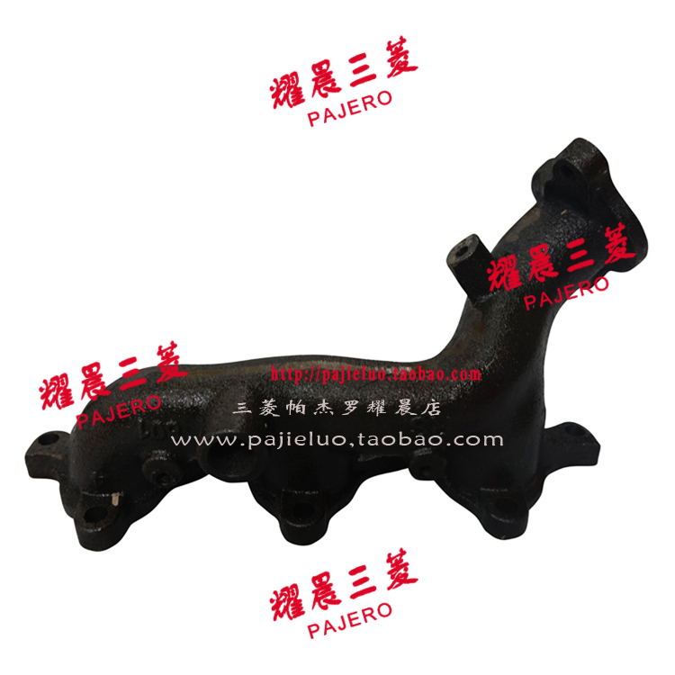 适配三菱帕杰罗V77 6G75排气歧管排气支管排气铁管 进口