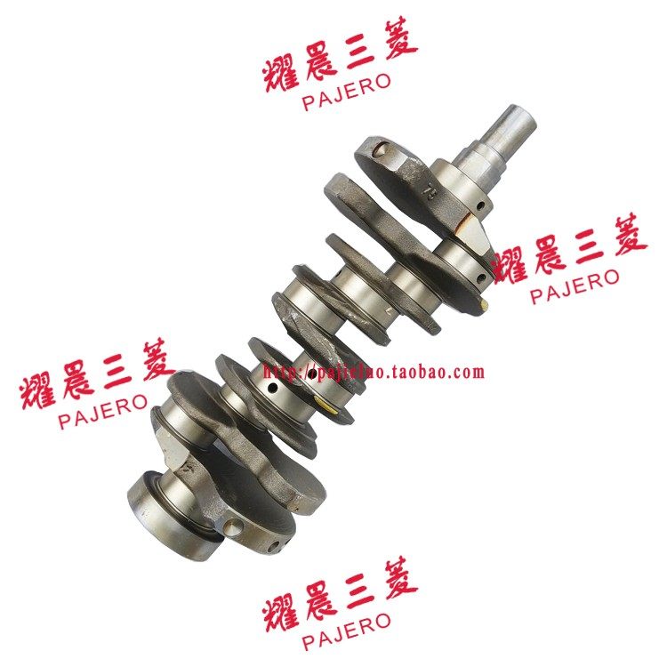适配三菱帕杰罗V73V75V77V93V97曲轴发动机曲轴日本进口