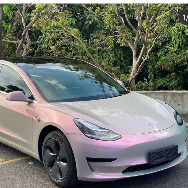 改色贴膜特斯拉model3进口杭州