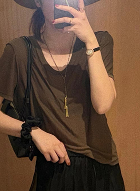 阿树家 GUM| Lifestyle系列 定制色兰精天丝短袖TEE