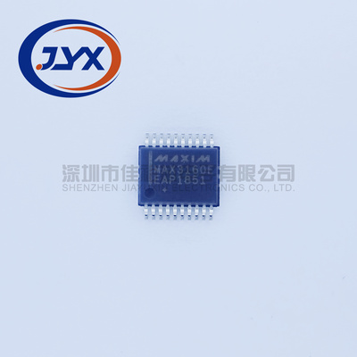 全新原装MAX3160EEAP+T MAX3160E SSOP-20 接收器收发器驱动器