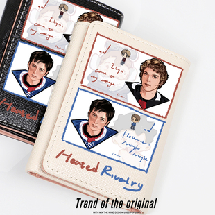 巅峰对决美剧周边女学生钱包短款小众设计Heated Rivalry同款礼物