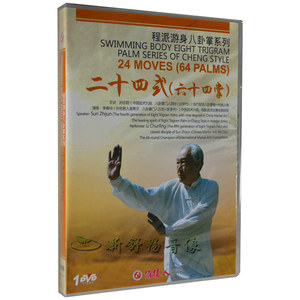 孙志君 程派游身八卦掌系列二十四式六十四掌 DVD 俏佳人武术光盘