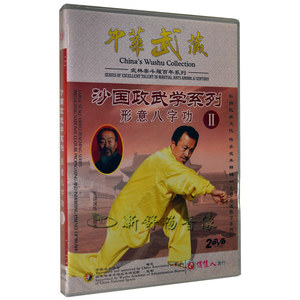 沙国政武学系列 形意八字功2 正版俏佳人武术教学光盘 2DVD