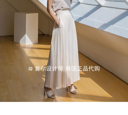 韩国代购DINT复古长裤