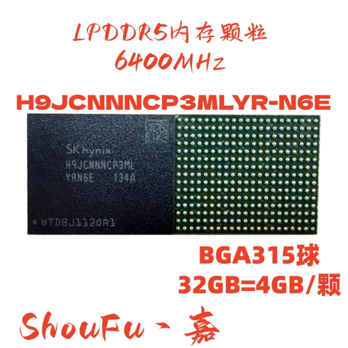 LPDDR5H9JCNNNCP3MLYR-N6E