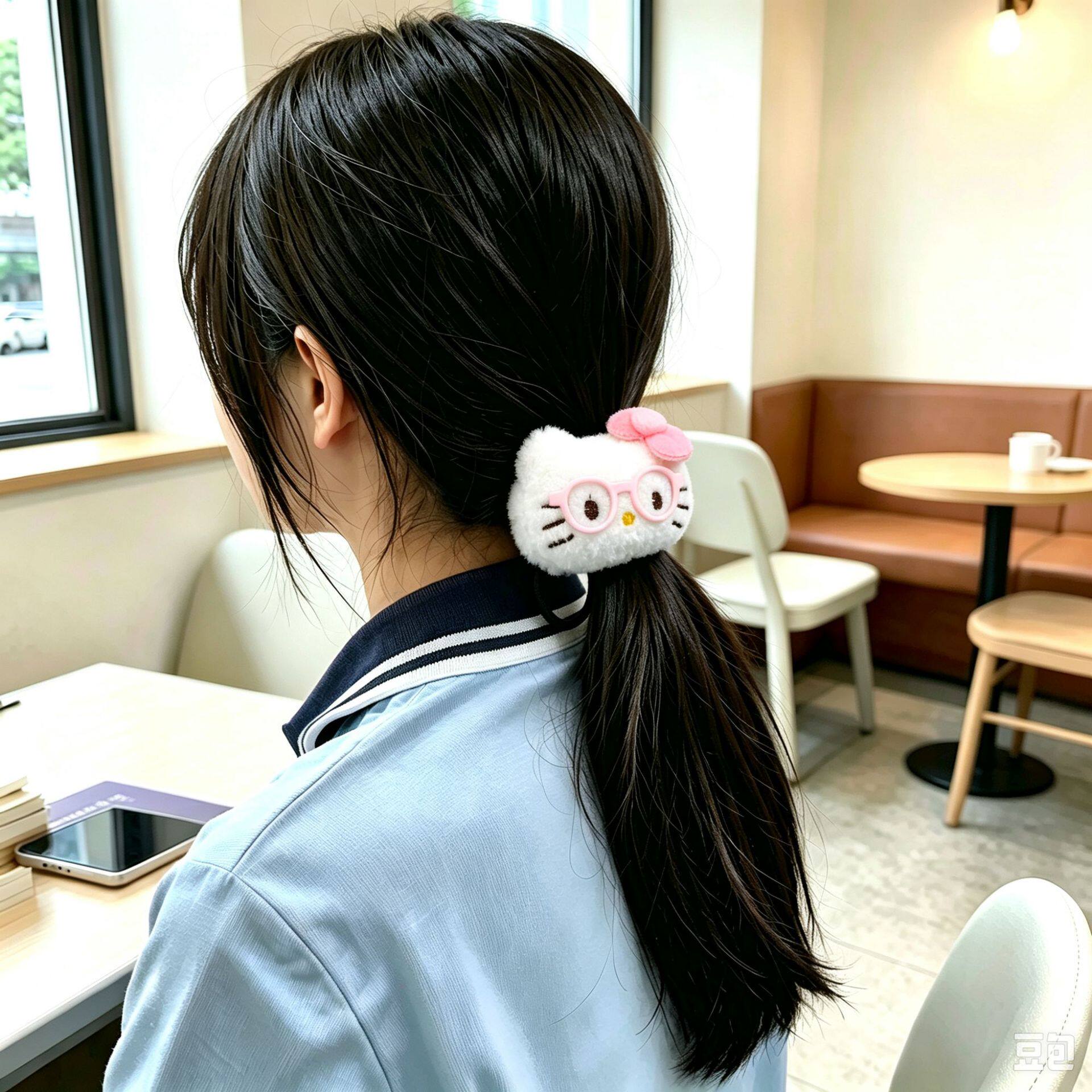 女士学生卡通公仔创意发圈头绳