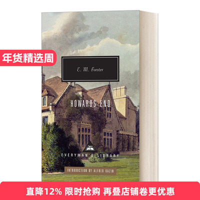 英文原版小说 Howards End Everyman's Library Contemporary Classics 霍华德庄园 E. M. Forster福斯特 人人图书馆 进口英语书