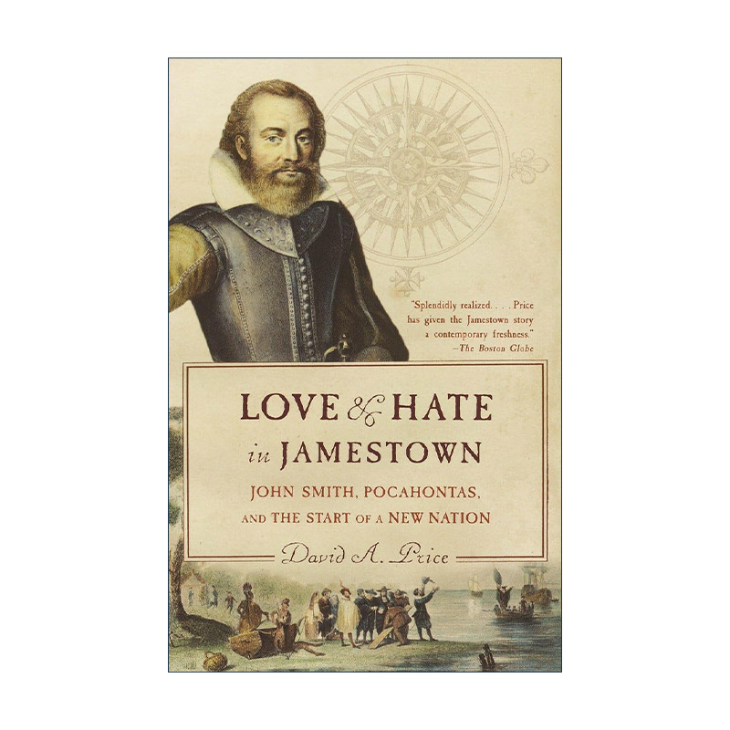 英文原版 Love and Hate in Jamestown 詹姆斯敦的爱与恨 美国历史 皮克斯总动员作者David Andrew Price 英文版 进口英语原版书籍