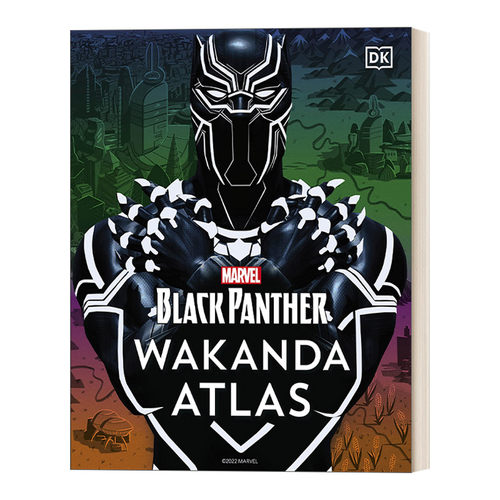 Marvel Black Panther Wakanda Atlas 揭开漫威黑豹瓦坎达之谜 精装进口原版英文书籍