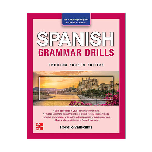 原版 Spanish Grammar Drills 西班牙语语法训练 第4版 进口原版书籍