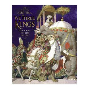 Kings 东方三王 进口英语原版 书籍 英文版 Three 图画书 英文原版 精装