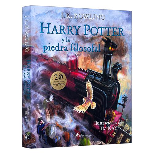 西班牙语原版 Harry Potter y la piedra filosofal. Edicion ilustrada 哈利波特与魔法石 西班牙语版 插图版 进口原版书籍
