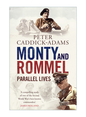 英文原版 Monty and Rommel 伯纳德·蒙哥马利与埃尔温·隆美尔 二战名人传记 英文版 进口英语原版书籍