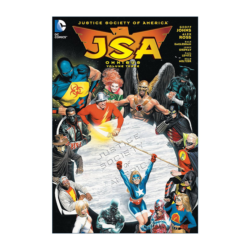 JSA Omnibus Vol. 3 JSA精选集 卷三 DC漫画 Geoff Johns 精装进口原版英文书籍