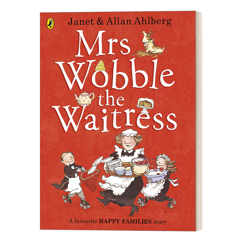 Mrs Wobble the Waitress 服务员晃晃夫人 成长没烦恼系列进口原版英文书籍