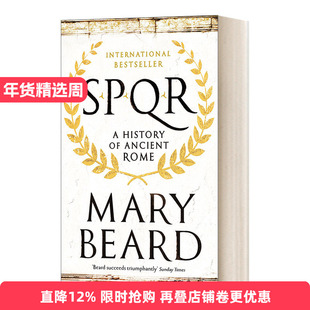 英文原版 SPQR 罗马元老院与人民 元老院与人民的荣光古史 玛丽 比尔德 英文版 进口英语原版书籍
