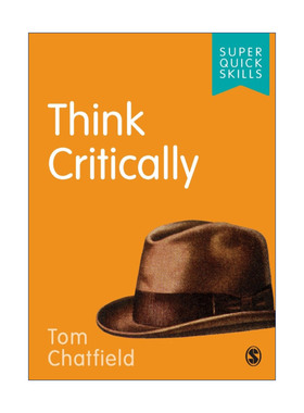 Think Critically 如何辩证思考 SAGE学术技能入门系列 英美大学本科生学术指南进口原版英文书籍