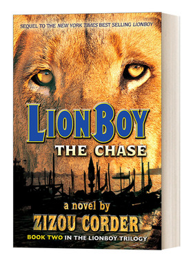 英文原版 Lionboy the Chase Lionboy Trilogy 2 狮子男孩历险记/狮子男孩三部曲2 儿童动物冒险幻想小说 英文版 进口英语原版书籍