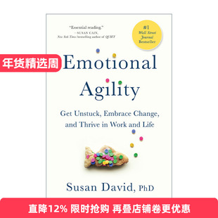Emotional Agility 情绪可控力 摆脱困境 拥抱改变 Susan David 精装进口原版英文书籍