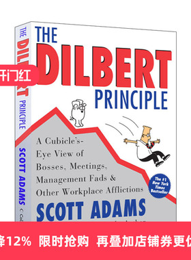 英文原版 The Dilbert Principle 呆伯特法则 上班异言堂 企业管理漫画 英文版 进口英语原版书籍