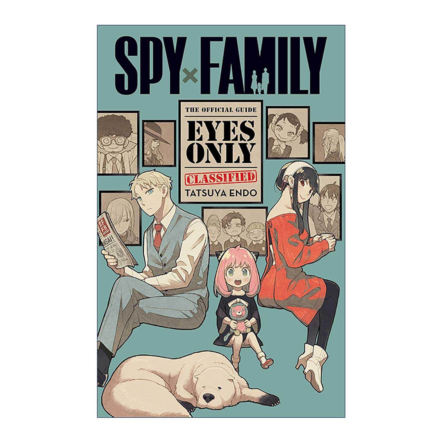 英文原版 Spy x Family the Official Guide—Eyes Only 间谍家家酒 官方设定集 绝密档案 英文版 进口英语原版书籍