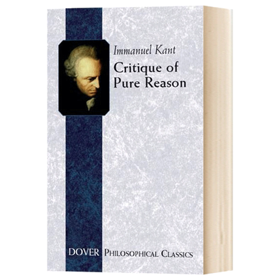 Critique of Pure Reason 纯粹理性批判进口原版英文书籍