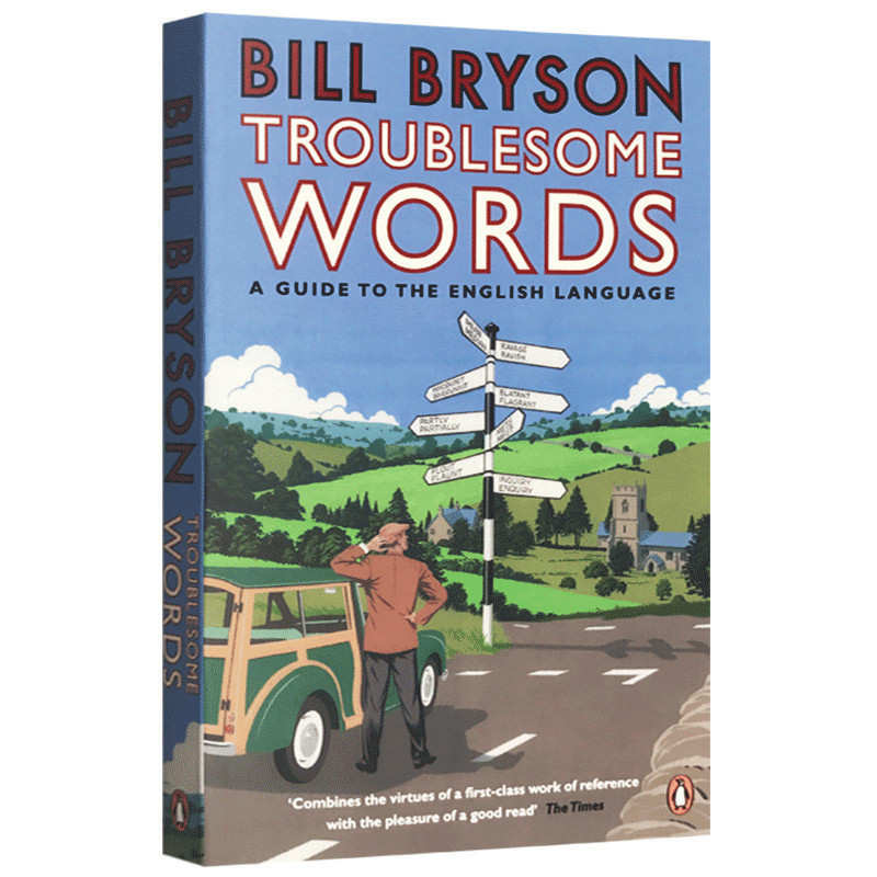比尔布莱森英文超正典 Bryson’s Dictionary of Troublesome Words 英文原版词典 万物简史 Bill Bryson 字典 工具书
