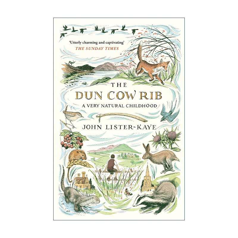 英文原版 The Dun Cow Rib 牛肋骨 自然之子 约翰·李斯特-凯爵士 自然写作童年回忆录 英文版 进口英语原版书籍