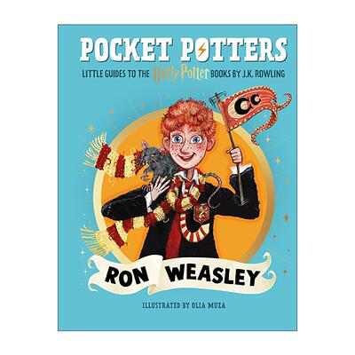 英文原版 Pocket Potters Ron Weasley 哈利波特系列人物漫画小指南 罗恩韦斯莱篇 精装彩色插画 英文版 进口英语原版书籍