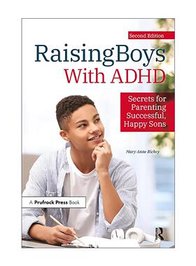 英文原版 Raising Boys With ADHD 养育注意缺陷与多动障碍男孩 家庭指南 英文版 进口英语原版书籍