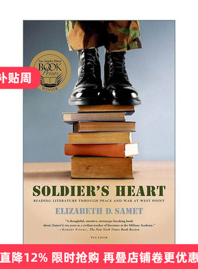 英文原版 Soldier's Heart 士兵的心 西方观点下的和平时期与战时文学阅读 洛杉矶时报书奖 英文版 进口英语原版书籍