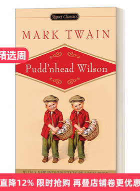 Pudd'nhead Wilson (Signet Classics) 傻瓜威尔逊 马克吐温进口原版英文书籍
