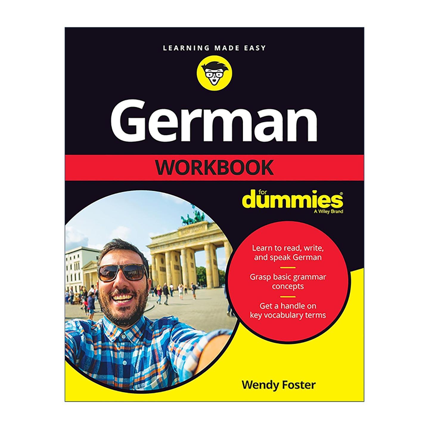 原版 German Workbook for Dummies 德语达人迷练习册 进口原版书籍