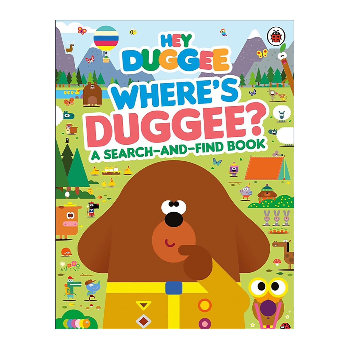 英文原版 Hey Duggee Where's Duggee 嗨道奇 道奇在哪里 趣味找找书 英文版 进口英语原版书籍