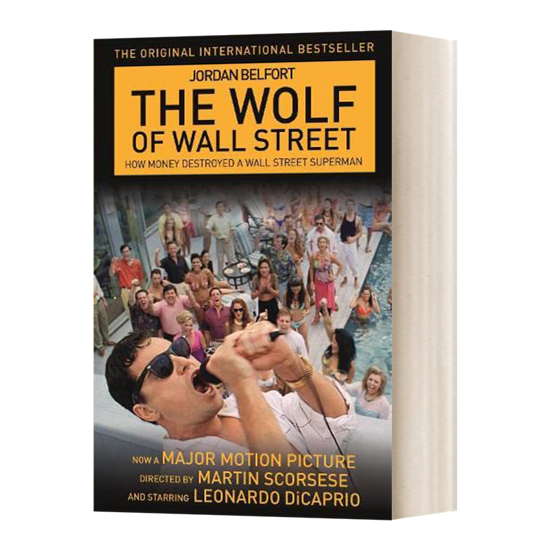 The Wolf of Wall Street 华尔街之狼进口原版英文书籍