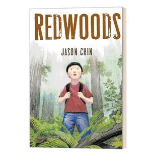 2018凯迪克奖作者Jason 书籍 Redwoods 进口英语原版 英文版 Chin 科普绘本 自然探秘之旅 穿越侏罗纪原始森林 绘本 英文原版