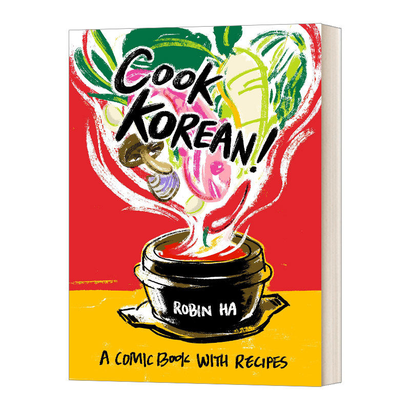 英文原版 Cook Korean! 韩国菜 Robin Ha 英文版 进口原版英文书籍