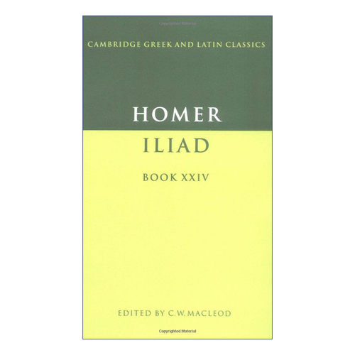 英文原版 Homer Iliad Book XXIV 荷马 伊利亚特 卷二十四 剑桥希腊拉丁语经典系列 原文加学者注释 英文版 进口英语原版书籍